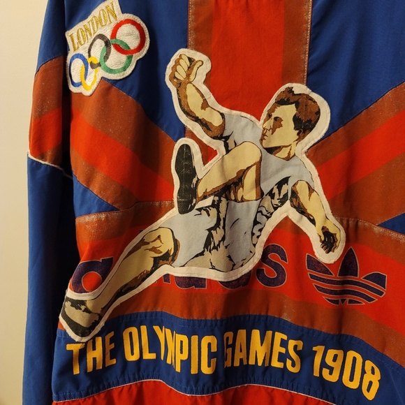 Vintage 80s Adidas (London Olympic Games 1908-1948) - Picture 2 of 9